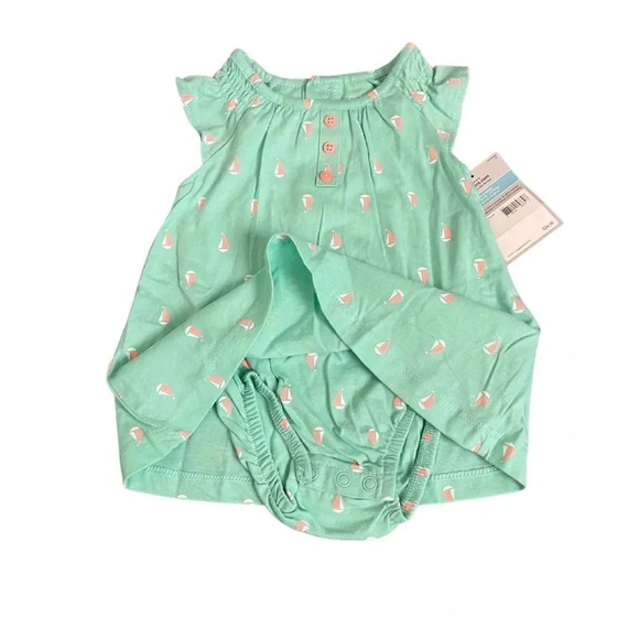 See of 3 Baby Girl Outfits 6M - 12M  - Carter’s & Old Navy - Nee & Like New - Picture 4 of 14